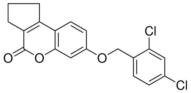 7-(2,4-DICHLORO-BENZYLOXY)-2,3-DIHYDRO-1H-CYCLOPENTA(C)CHROMEN-4-ONE