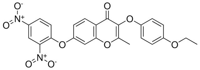 7-(2,4-DINITRO-PHENOXY)-3-(4-ETHOXY-PHENOXY)-2-METHYL-CHROMEN-4-ONE