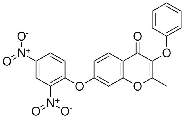 7-(2,4-DINITRO-PHENOXY)-2-METHYL-3-PHENOXY-CHROMEN-4-ONE