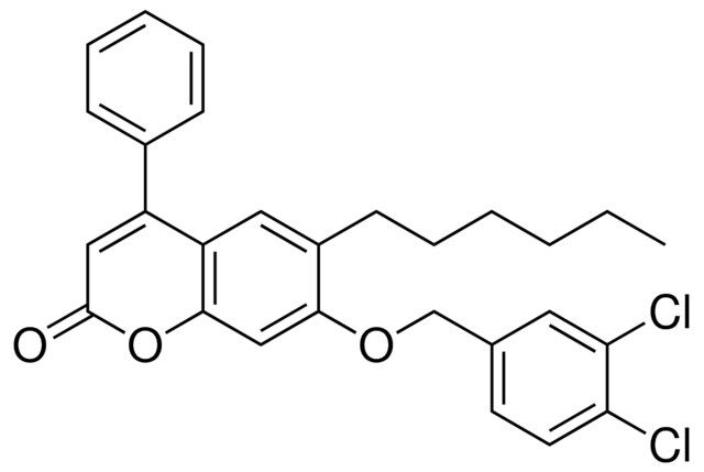 7-(3,4-DICHLORO-BENZYLOXY)-6-HEXYL-4-PHENYL-CHROMEN-2-ONE