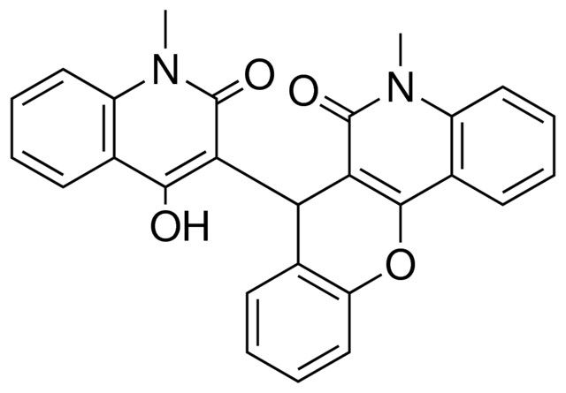 7-(4-HO-1-ME-2-OXO-QUINOLIN-3-YL)-5-ME-2H-12-OXA-5-AZA-BENZO[A]ANTHRACEN-6-ONE