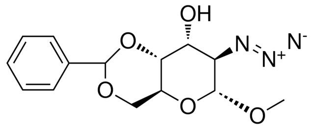 7-AZIDO-6-METHOXY-2-PHENYL-HEXAHYDRO-PYRANO(3,2-D)(1,3)DIOXIN-8-OL