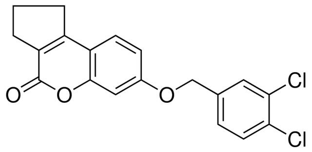 7-(3,4-DICHLORO-BENZYLOXY)-2,3-DIHYDRO-1H-CYCLOPENTA(C)CHROMEN-4-ONE