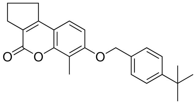 7-(4-TERT-BUTYL-BENZYLOXY)-6-METHYL-2,3-DIHYDRO-1H-CYCLOPENTA(C)CHROMEN-4-ONE