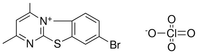 7-BROMO-2,4-DIMETHYL-9-THIA-1-AZA-4A-AZONIA-FLUORENE, PERCHLORATE