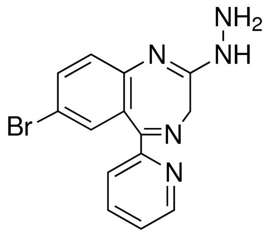 7-bromo-2-hydrazino-5-(2-pyridinyl)-3H-1,4-benzodiazepine