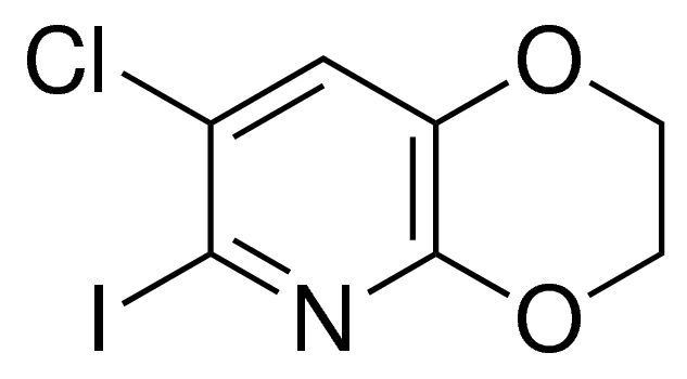 7-Chloro-6-iodo-2,3-dihydro-[1,4]dioxino[2,3-b]pyridine