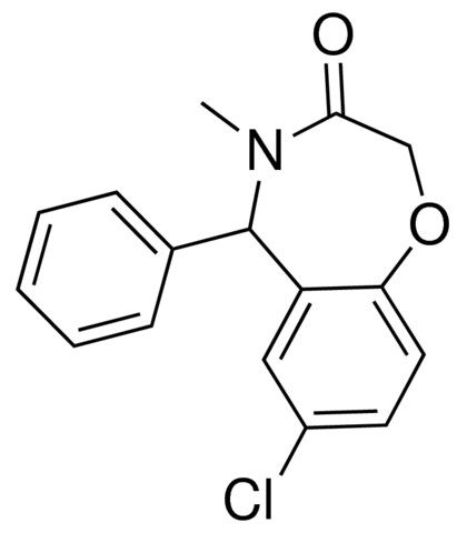 7-chloro-4-methyl-5-phenyl-4,5-dihydro-1,4-benzoxazepin-3(2H)-one