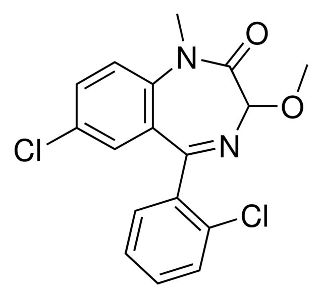 7-Chloro-5-(2-chlorophenyl)-3-methoxy-1-methyl-1,3-dihydro-2H-1,4-benzodiazepin-2-one