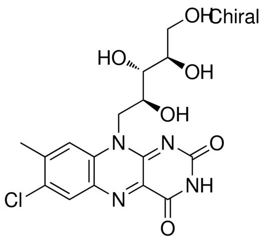 7-CHLORO-8-METHYL-10-(1'-D-RIBITYL)ISOALLOXAZINE