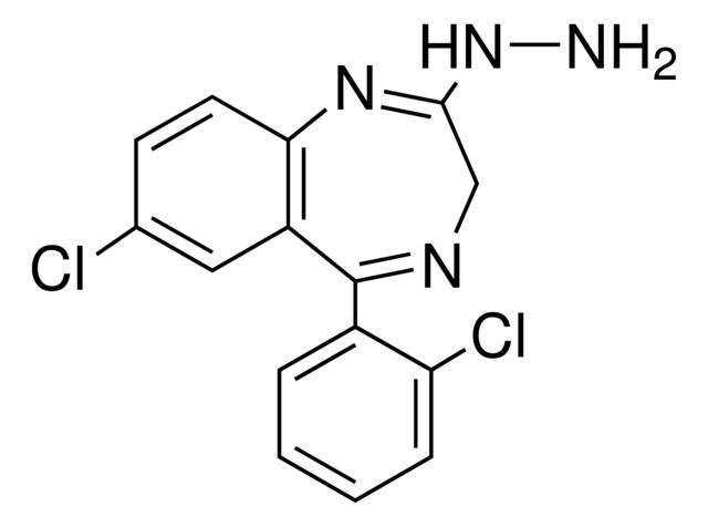 7-Chloro-5-(2-chlorophenyl)-2-hydrazino-3H-1,4-benzodiazepine