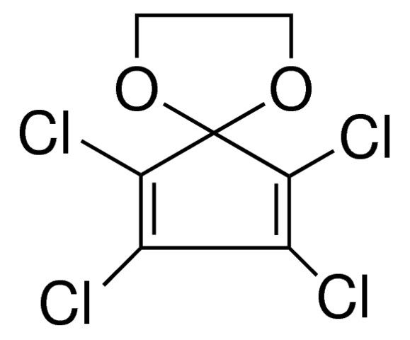 6,7,8,9-TETRACHLORO-1,4-DIOXA-SPIRO(4.4)NONA-6,8-DIENE