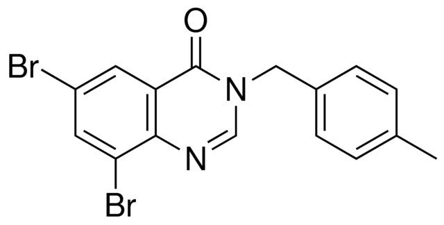 6,8-DIBROMO-3-(4-METHYLBENZYL)-4(3H)-QUINAZOLINONE