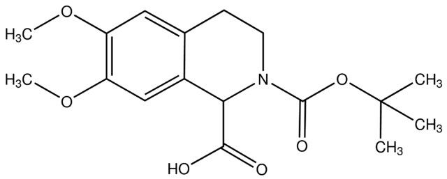 6,7-Dimethoxy-3,4--1<i>H</i>-isoquinoline-1-dicarboxylic acid 2-<i>tert</i>-butyl ester