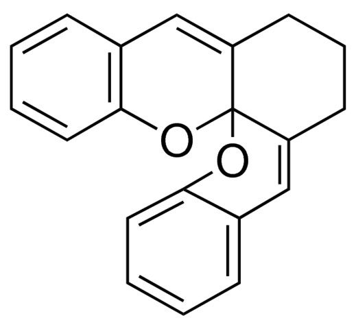 6H,7,8-DIHYDRO(1)BENZOPYRANO(3,2-D)XANTHENE COMPOUND WITH HYDROCHLORIC ACID