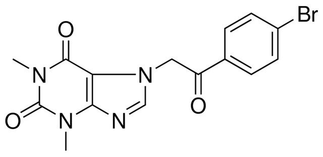 7-(2-(4-BROMO-PHENYL)-2-OXO-ETHYL)-1,3-DIMETHYL-3,7-DIHYDRO-PURINE-2,6-DIONE