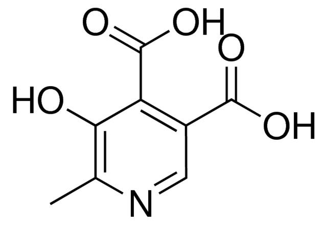 5-hydroxy-6-methyl-3,4-pyridinedicarboxylic acid