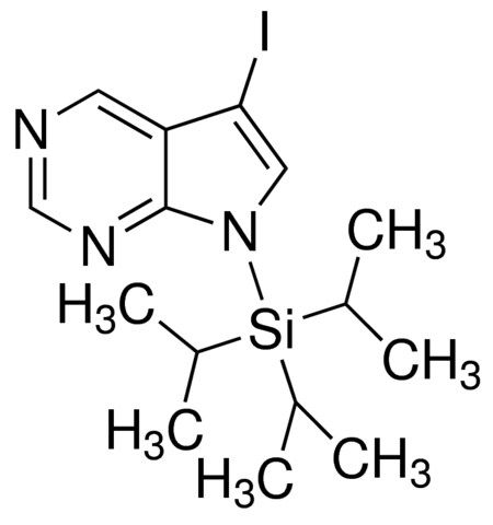 5-Iodo-7-(triisopropylsilyl)-7H-pyrrolo[2,3-d]pyrimidine