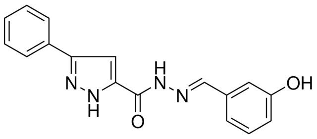 5-PHENYL-2H-PYRAZOLE-3-CARBOXYLIC ACID (3-HYDROXY-BENZYLIDENE)-HYDRAZIDE