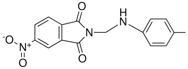 5-NITRO-2-(P-TOLYLAMINO-METHYL)-ISOINDOLE-1,3-DIONE