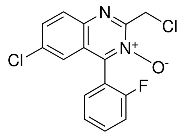 6-Chloro-2-(chloromethyl)-4-(2-fluorophenyl)quinazoline 3-oxide