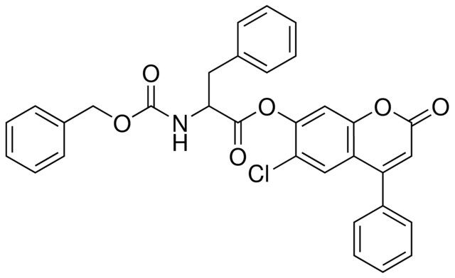 6-CHLORO-2-OXO-4-PHENYL-2H-CHROMEN-7-YL 2-{[(BENZYLOXY)CARBONYL]AMINO}-3-PHENYLPROPANOATE