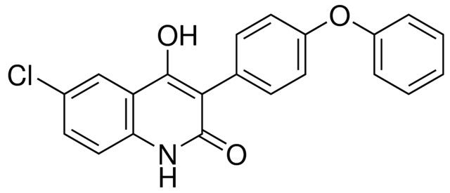 6-CHLORO-4-HYDROXY-3-(4-PHENOXYPHENYL)-2(1H)-QUINOLINONE