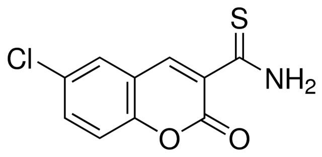 6-CHLORO-2-OXO-2H-CHROMENE-3-CARBOTHIOIC ACID AMIDE