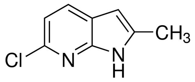 6-chloro-2-methyl-1<i>H</i>-pyrrolo[2,3-<i>b</i>]pyridine