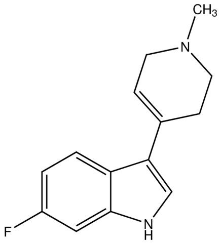 6-Fluoro-3-(1-methyl-1,2,3,6-tetrahydro-4-pyridinyl)-1<i>H</i>-indole