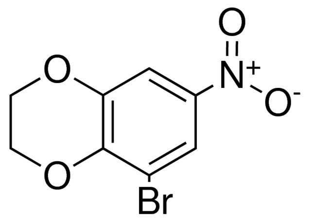 5-BROMO-7-NITRO-2,3-DIHYDRO-BENZO(1,4)DIOXINE