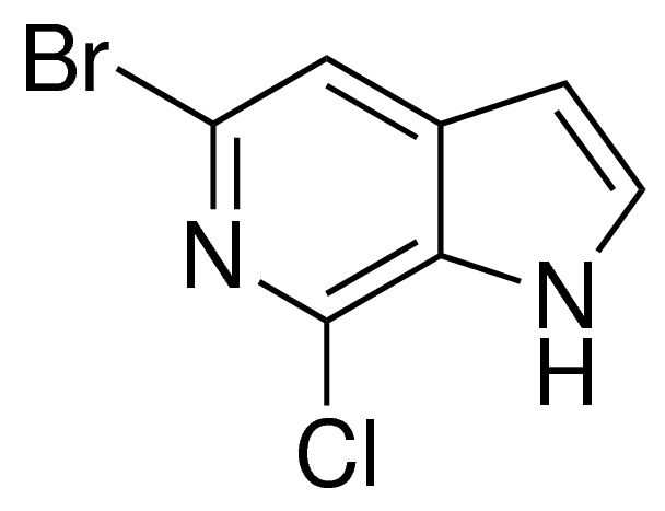 5-Bromo-7-chloro-1H-pyrrolo[2,3-c]pyridine
