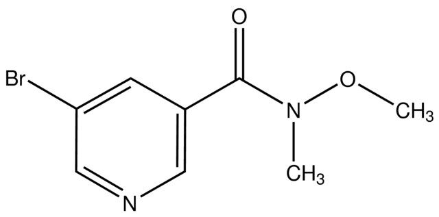5-Bromo-<i>N</i>-methoxy-<i>N</i>-methylnicotinamide