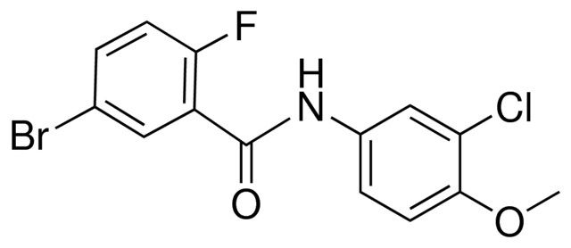 5-BROMO-N-(3-CHLORO-4-METHOXYPHENYL)-2-FLUOROBENZAMIDE