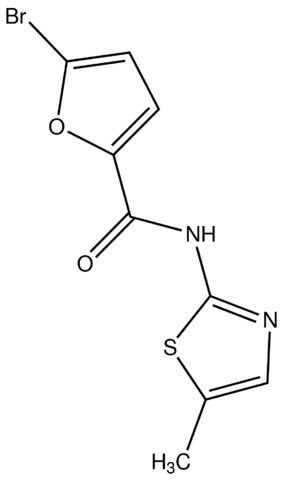 5-Bromo-<i>N</i>-(5-methyl-1,3-thiazol-2-yl)furan-2-carboxamide