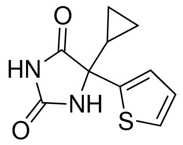 5-cyclopropyl-5-(2-thienyl)-2,4-imidazolidinedione