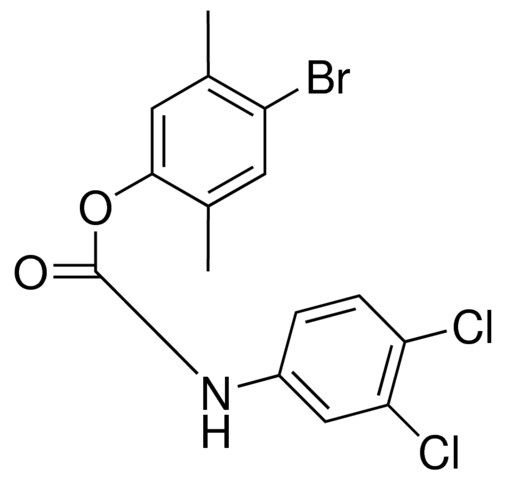 4-BROMO-2,5-DIMETHYLPHENYL N-(3,4-DICHLOROPHENYL)CARBAMATE
