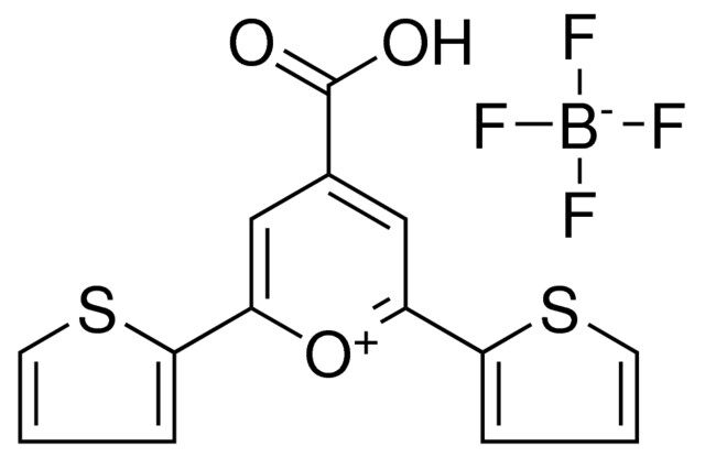 4-CARBOXY-2,6-DI-THIOPHEN-2-YL-PYRANYLIUM, TETRAFLUORO BORATE
