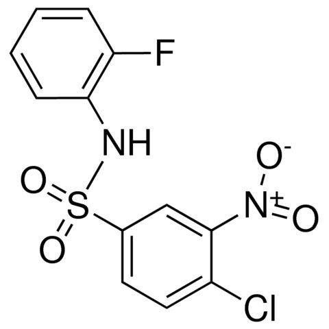 4-CHLORO-2'-FLUORO-3-NITROBENZENESULFONANILIDE