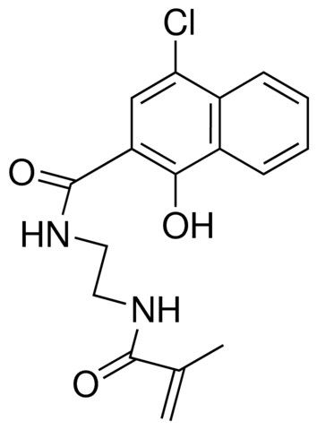 4-CHLORO-1-HYDROXY-N-(N-(METHACRYLAMIDO)ETHYL)-2-NAPHTHAMIDE