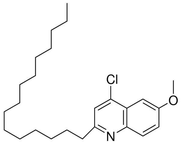 4-CHLORO-6-METHOXY-2-PENTADECYLQUINOLINE