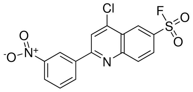 4-CHLORO-6-FLUOROSULFONYL-2-(3-NITROPHENYL)QUINOLINE