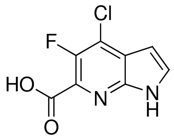 4-Chloro-5-fluoro-1H-pyrrolo[2,3-b]pyridine-6-carboxylic acid