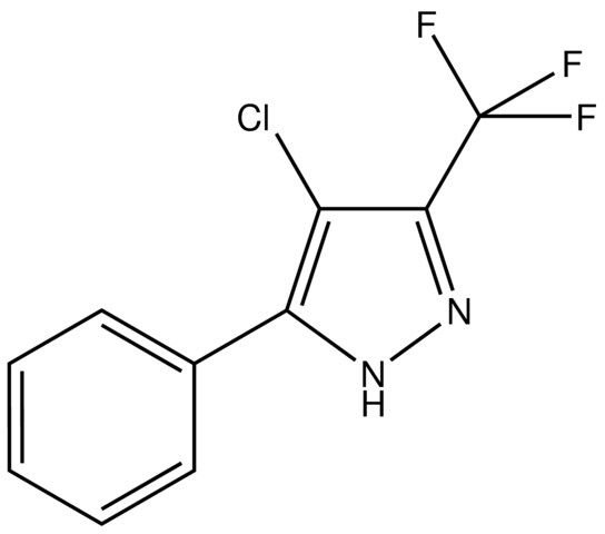 4-Chloro-5-phenyl-3-(trifluoromethyl)-1<i>H</i>-pyrazole
