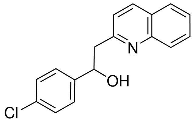 4-CHLORO-ALPHA-(2-QUINOLINYLMETHYL)BENZYL ALCOHOL