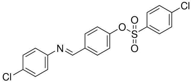 4-CHLORO-BENZENESULFONIC ACID 4-((4-CHLORO-PHENYLIMINO)-METHYL)-PHENYL ESTER