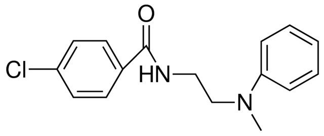 4-CHLORO-N-(2-(N-METHYLANILINO)ETHYL)BENZAMIDE