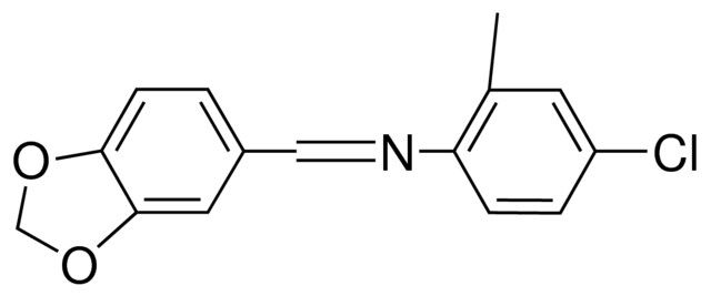 4-CHLORO-N-PIPERONYLIDENE-ORTHO-TOLUIDINE