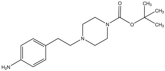4-(4-Aminophenethyl)piperazine-1-carboxylic acid <i>tert</i>-butyl ester