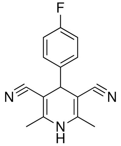 4-(4-FLUORO-PHENYL)-2,6-DIMETHYL-1,4-DIHYDRO-PYRIDINE-3,5-DICARBONITRILE